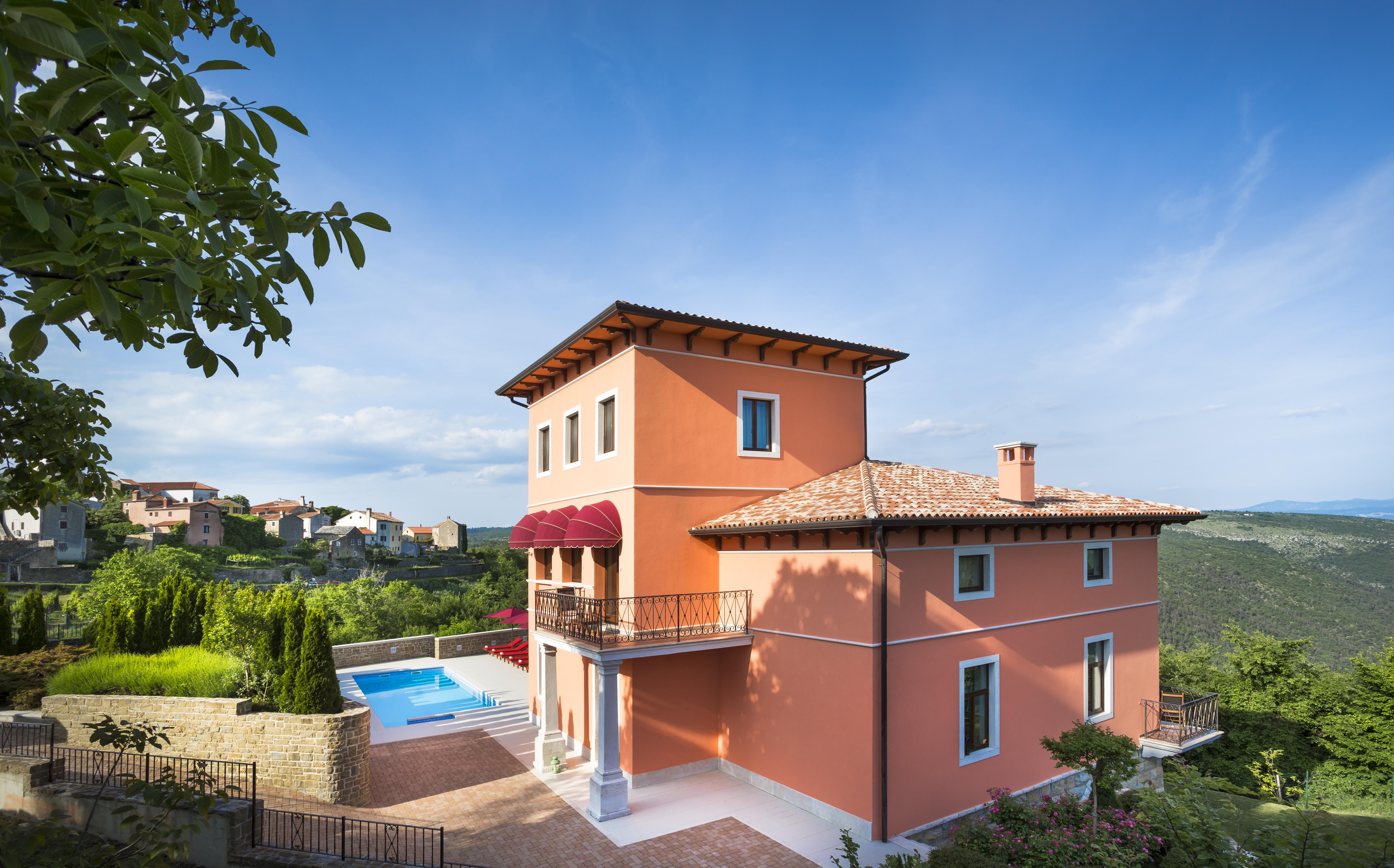 Palazzo Angelica B&B Adults Only Oprtalj Extérieur photo