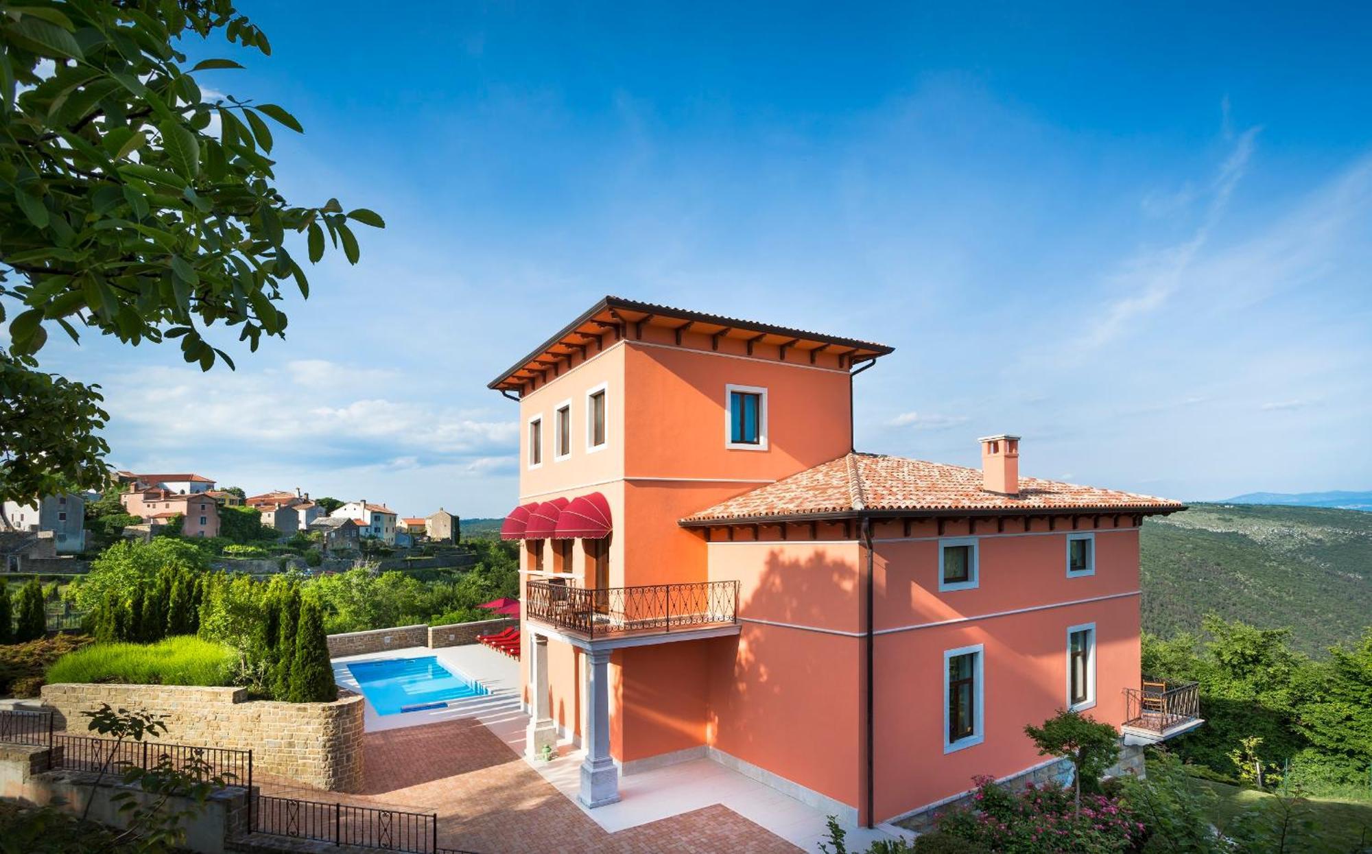 Palazzo Angelica B&B Adults Only Oprtalj Extérieur photo