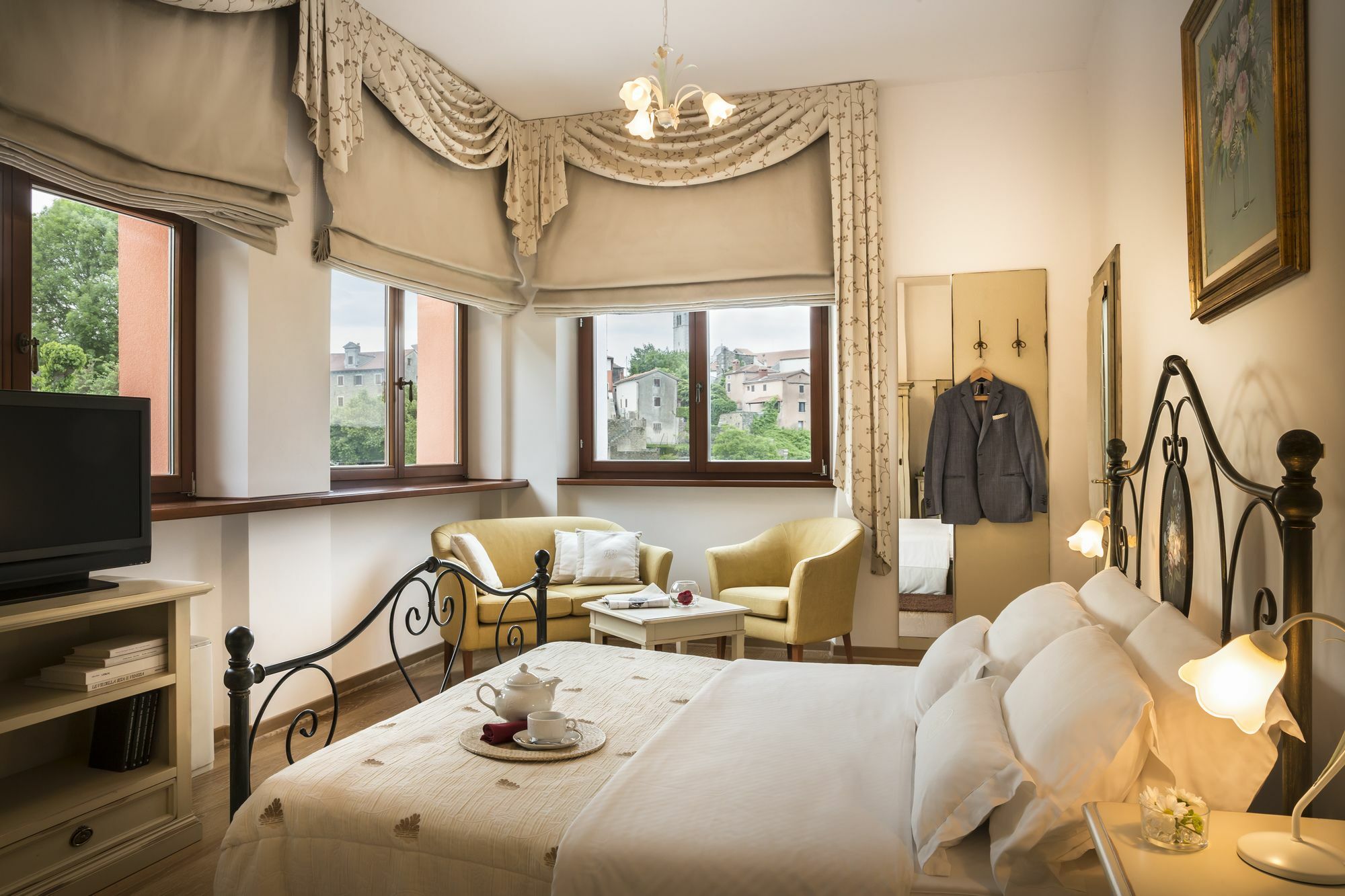 Palazzo Angelica B&B Adults Only Oprtalj Extérieur photo
